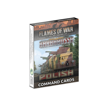 Barbarossa Polish Command Cards - Limited Edition - Battlefront Miniatures