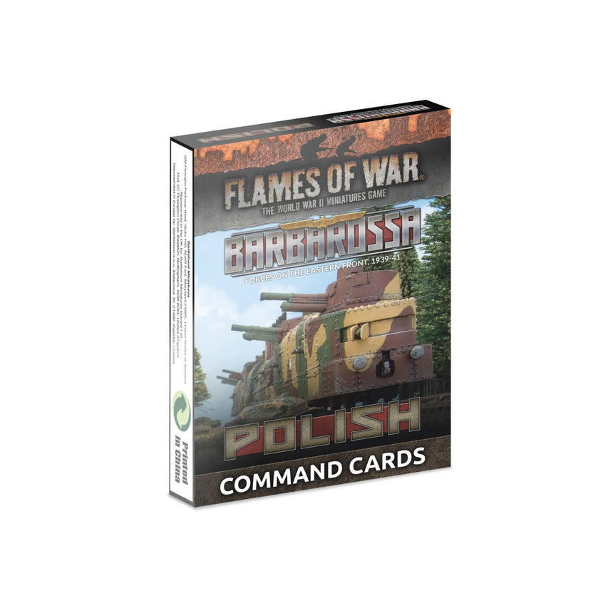 Barbarossa Polish Command Cards - Limited Edition - Battlefront Miniatures