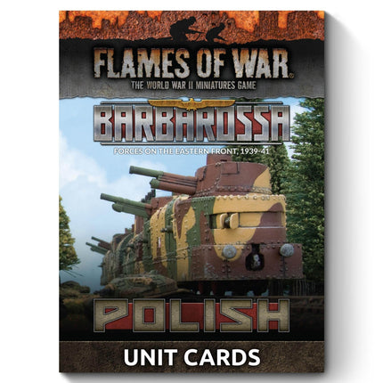 Barbarossa Polish Unit Cards - Limited Edition - Battlefront Miniatures