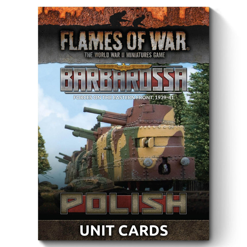 Barbarossa Polish Unit Cards - Limited Edition - Battlefront Miniatures