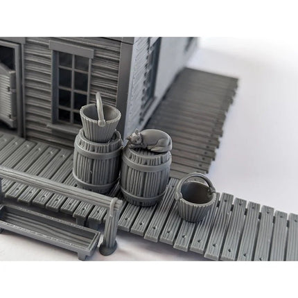 Barber Shop (Single Storey Building) - Gelände - Great Escape Games - DMHP105