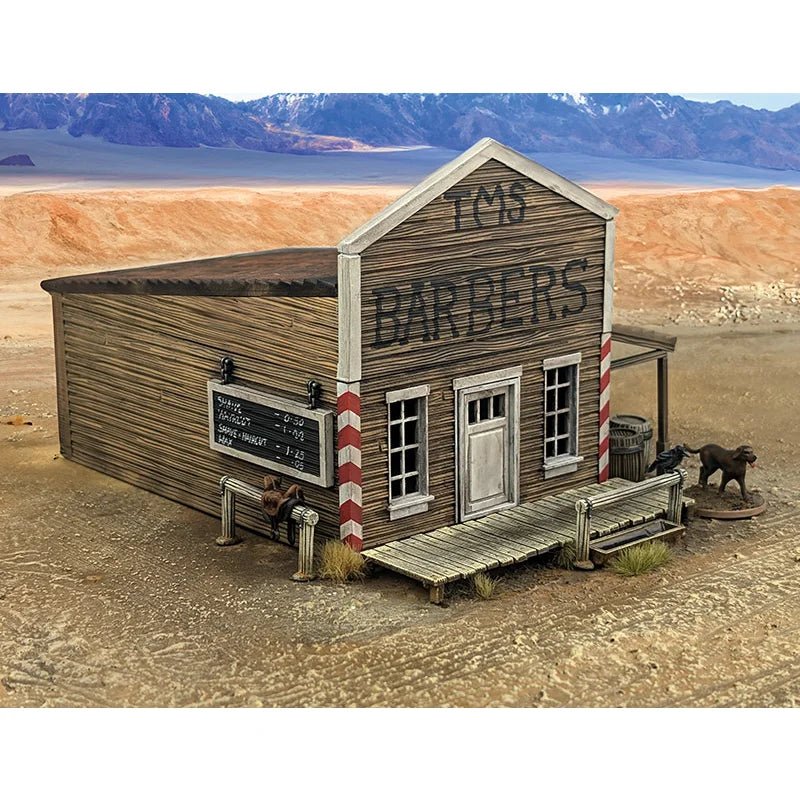 Barber Shop (Single Storey Building) - Gelände - Great Escape Games - DMHP105