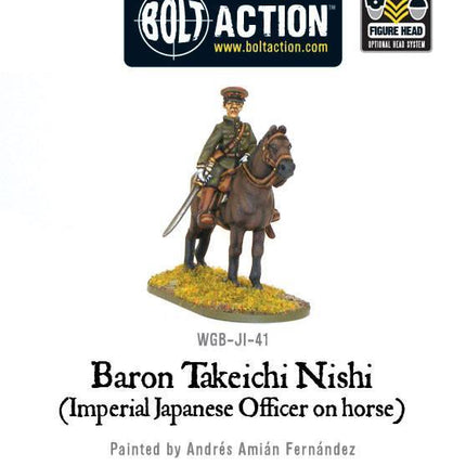 Baron Nishi (Imperial Japanese officer on horse)