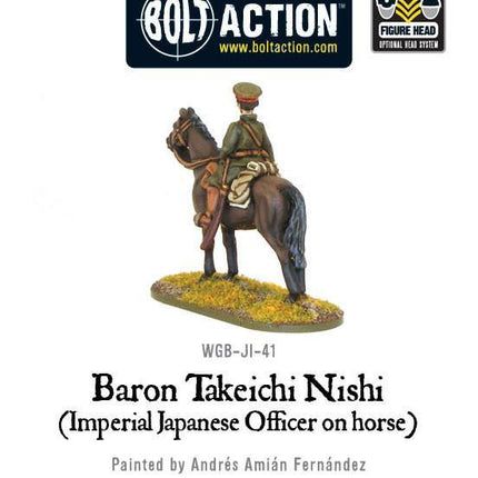 Baron Nishi (Imperial Japanese officer on horse)