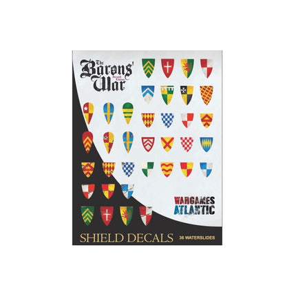 Wargames Atlantic Baron's War Shield Decals