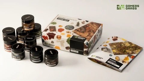 Basing Pigments Core Set - Zubehör - Gamers Grass - GGSB-BPCS