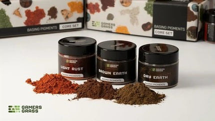 Basing Pigments Core Set - Zubehör - Gamers Grass - GGSB-BPCS