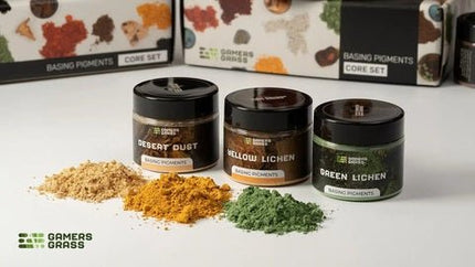 Basing Pigments Core Set - Zubehör - Gamers Grass - GGSB-BPCS