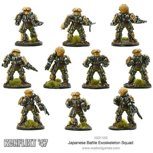 Battle Exoskeleton Squad - Infanterie - Warlord Games - 452211203
