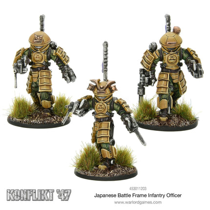 Battle Frame Infantry Officer - Sonder - /Einzelmodelle - Warlord Games - 453011203
