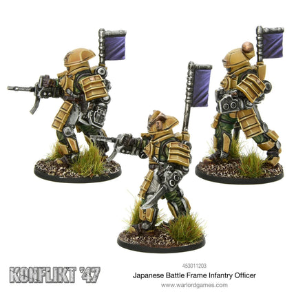 Battle Frame Infantry Officer - Sonder - /Einzelmodelle - Warlord Games - 453011203