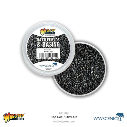 Battlefields & Basing: Fine Coal (180ml) - Zubehör - Warlord Games - 849110031