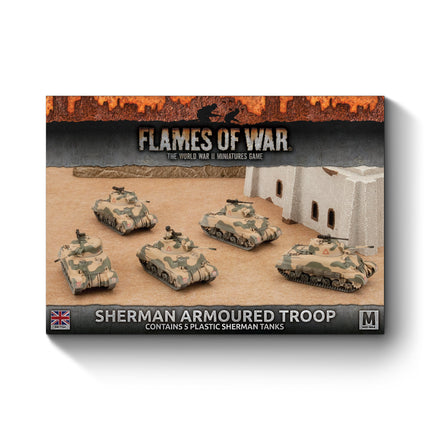 Sherman Armoured Troop