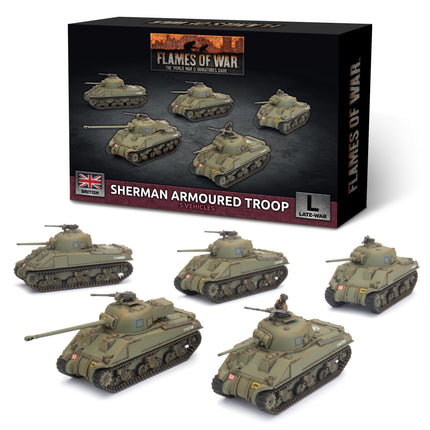 Sherman Armoured Troop