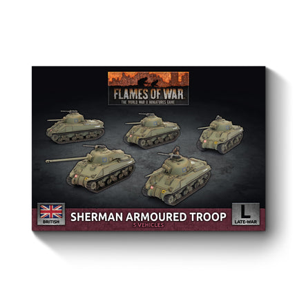 Sherman Armoured Troop