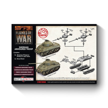 Sherman Armoured Troop