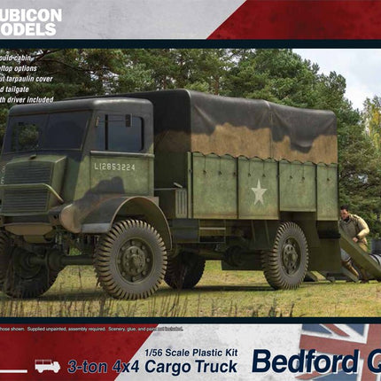 Bedford QLD Cargo Truck - Fahrzeuge - Rubicon Models UK Ltd - 280106
