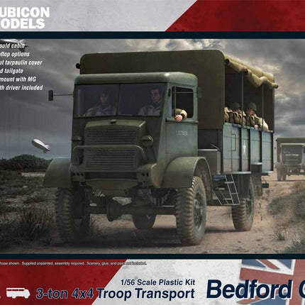 Bedford QLT Troop Carrier - Fahrzeuge - Rubicon Models UK Ltd - 280107