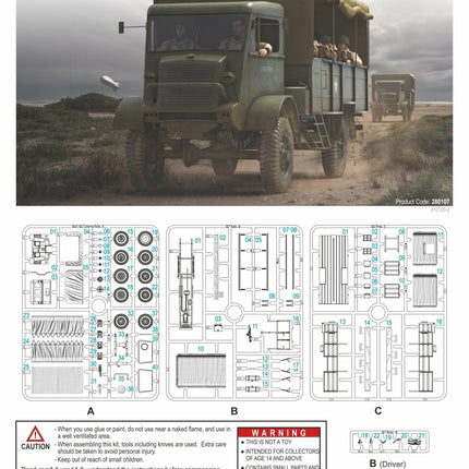280107 Bedford QLT Troop Carrier