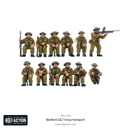 Bedford QLT Troop Transport - Fahrzeuge - Warlord Games - 402011025