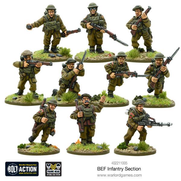 BEF Infantry Section - Infanterie - Warlord Games - 402211005