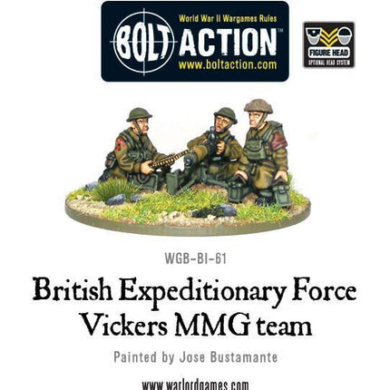 BEF Vickers MMG team