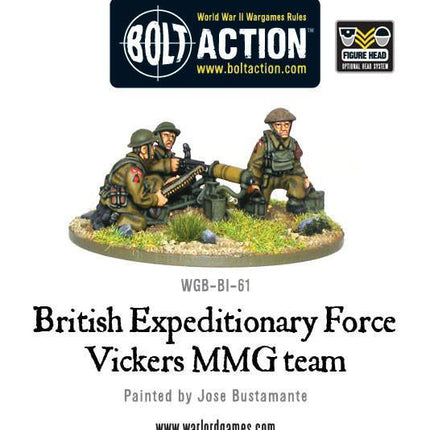 BEF Vickers MMG team