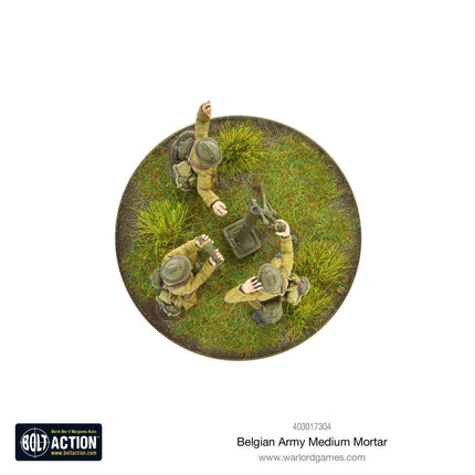Belgian Army medium mortar
