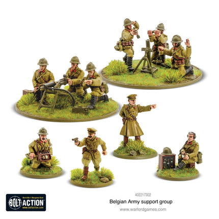 Belgian Army Support Group - Infanterie - Warlord Games - 402217302
