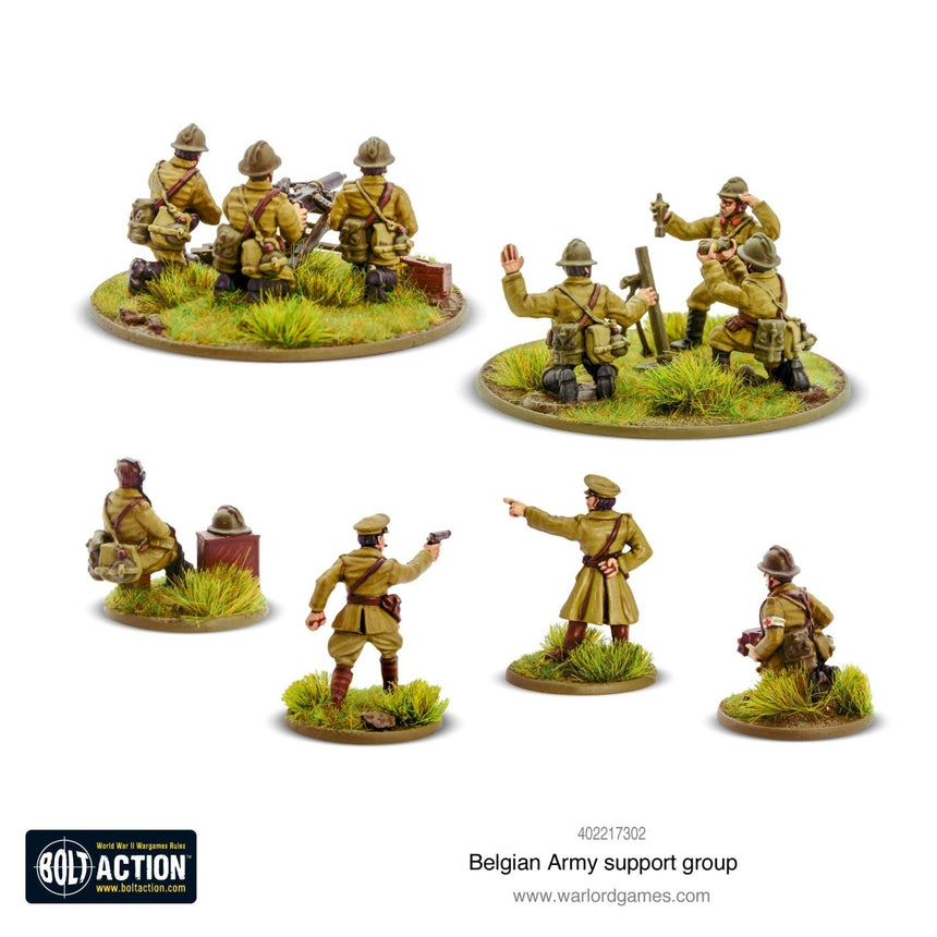 Belgian Army Support Group - Infanterie - Warlord Games - 402217302