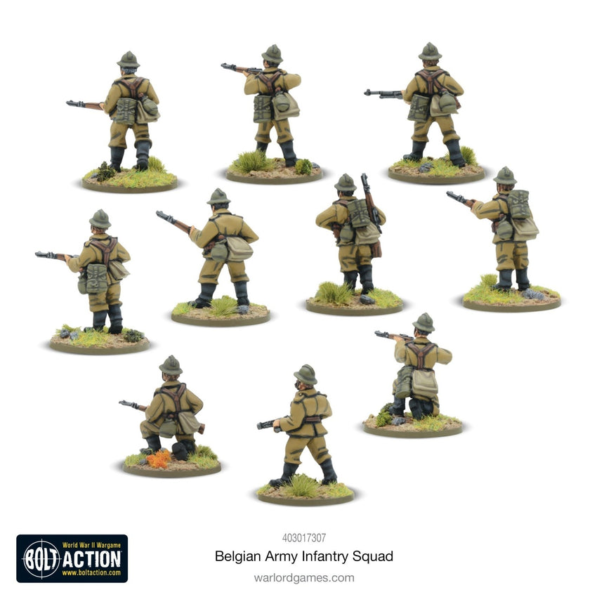 Belgian Infantry Squad - Infanterie - Warlord Games - 403017307