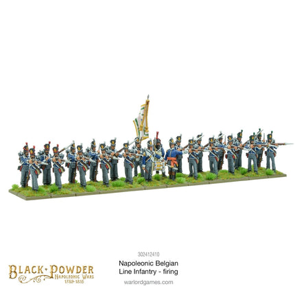 Belgian Line Infantry Firing - Infanterie - Warlord Games - 302412410