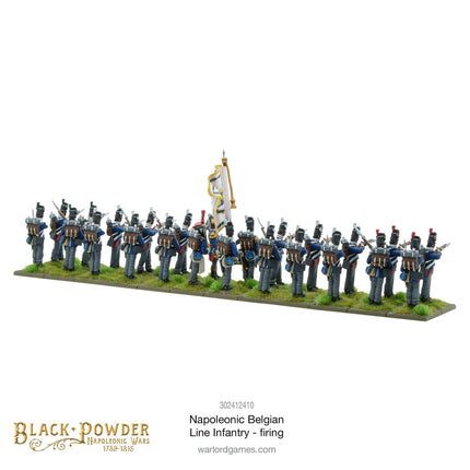 Belgian Line Infantry Firing - Infanterie - Warlord Games - 302412410