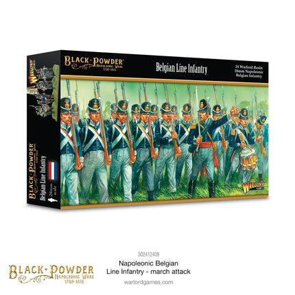 Belgian Line Infantry (March Attack) - Infanterie - Warlord Games - 302412409