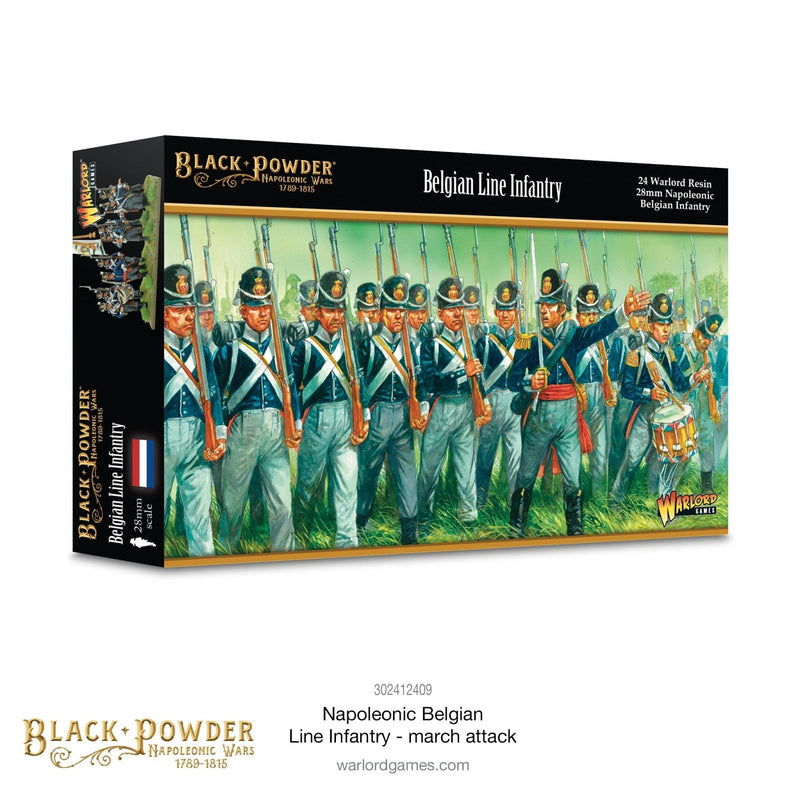Belgian Line Infantry (March Attack) - Infanterie - Warlord Games - 302412409