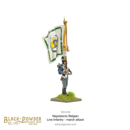 Belgian Line Infantry (March Attack) - Infanterie - Warlord Games - 302412409