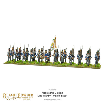 Belgian Line Infantry (March Attack) - Infanterie - Warlord Games - 302412409