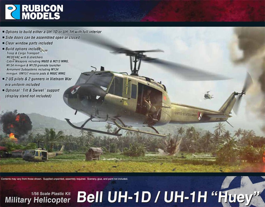 Bell UH - 1D / UH - 1H "Huey" - Flugzeuge - Rubicon Models UK Ltd - 280119
