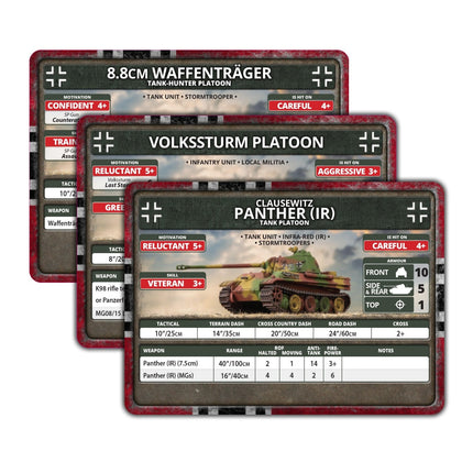 Berlin: German Unit Cards