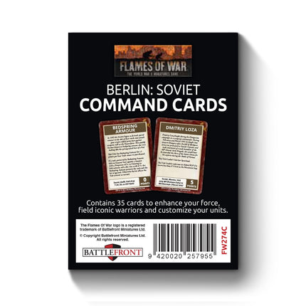 Berlin: Soviet Command Cards