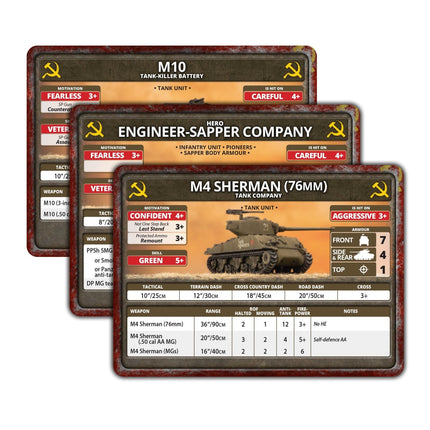 Berlin: Soviet Unit Cards
