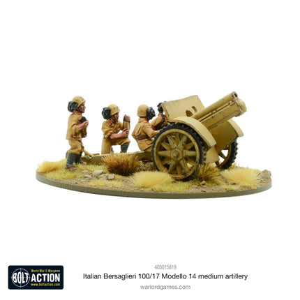Bersaglieri 100/17 Modello 14 Mittlere Artillerie - Artillerie - Warlord Games - 403015819