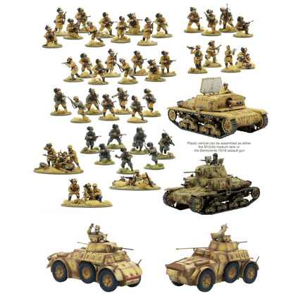 Bersaglieri Armoured Strike Force - Warlord Games