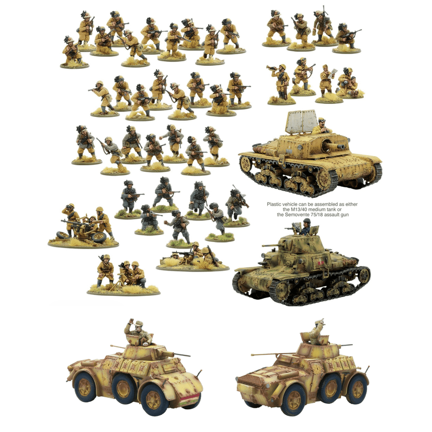 Bersaglieri Armoured Strike Force - Warlord Games