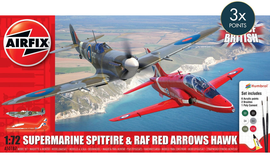A50187 Best of British Spitfire and Hawk