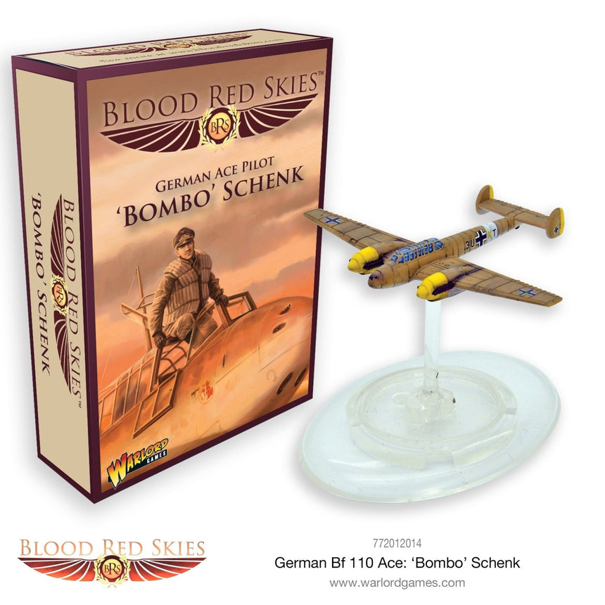 Bf 110 Ace: 'Bombo' Schenk - Sonder - /Einzelmodelle - Warlord Games - 772012014