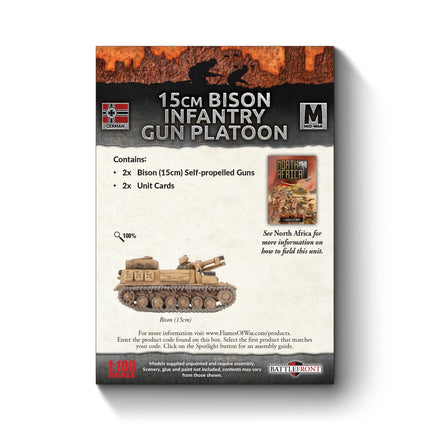 Bison 15cm SP Artillery