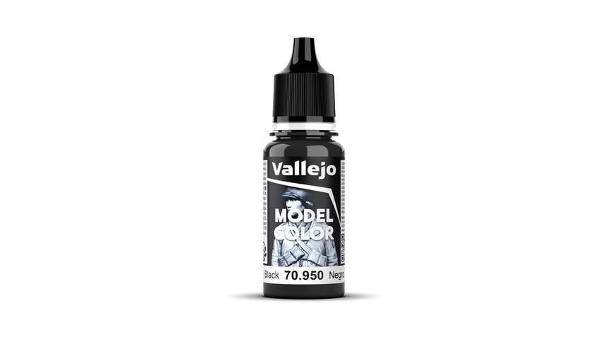 Black - Model Color (18 ml) - Vallejo - 70950