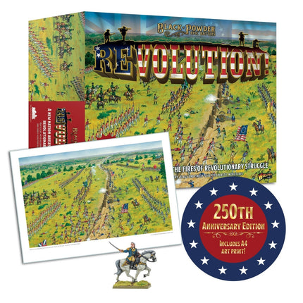 Black Powder Epic Battles: Revolution! - 250th Anniversary Edition Bundle (mit George-Washington-Figur)