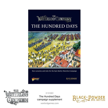 Black Powder Epic Battles: The Hundred Days Campaign Supplement - Regelwerk - Warlord Games - 311010001